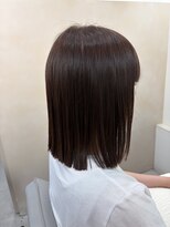 アラナ 平尾(alana) 肩ラインボブ×髪質改善縮毛矯正