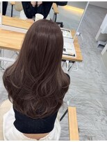 アンドティグルトウキョウ 池袋(&.TIGRE TOKYO)&nbsp;艶髪ショコラブラウン×韓国風ロング
