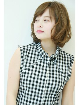 ラグエル(RAGUEL) 【30代40代50代】 ゆるふわパーマボブ RAGUEL