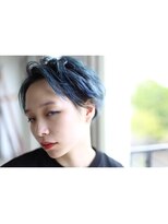 ヘアー アイス ルーチェ(HAIR ICI LUCE) ショート デザイン グラカラ カリアゲ