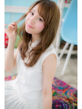 ミック 日暮里店(miq) ゆるカールと抜け感が◎ロングピュアカール