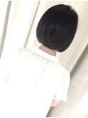 【EIGHT溝の口】デザインカラー_切りっぱなしボブ