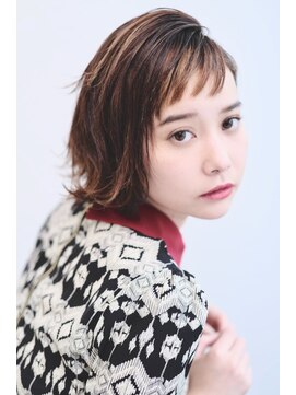 クロワ(croix) 【croix】スワンショートボブ/くびれレイヤー