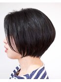 【Sec. hair design 水戸】奥行きショートボブ