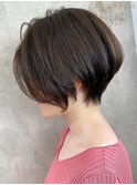 多毛、くせ毛のお悩み解消◎ひし形くびれショートボブ