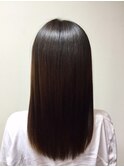 うる艶ストレート/うる艶髪/大人かわいいヘア/冬カラー