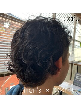 カフーヘアー 本店(Cafu hair) メンズのモテ髪、大人パーマ◎