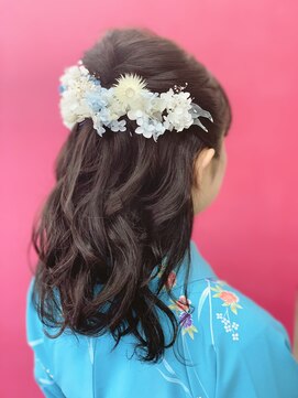 ボイス(Voice) ハーフアップ