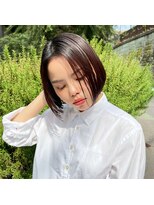 ラナ 渋谷(Lana)&nbsp;【Gigi渋谷】韓国風前髪も大人ロブボブきりっぱなしボブミニボブ