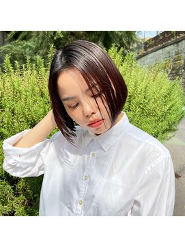 ラナ 渋谷(Lana) 【Gigi渋谷】韓国風前髪も大人ロブボブきりっぱなしボブミニボブ