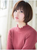 *mod's姪浜*…大人可愛いひし形シルエット前下がりミニボブe