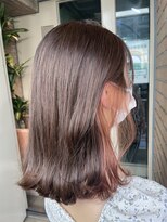サロンドミルク 原宿(salon de MiLK) インナーピンク　チラ見せカラー