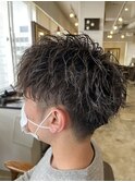 時短ショートパーマ