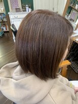 サロンドマックス(salon de max) 《salon de max》やわらかカラー☆前下がりボブ