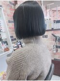 ブルーブラック×ボブ