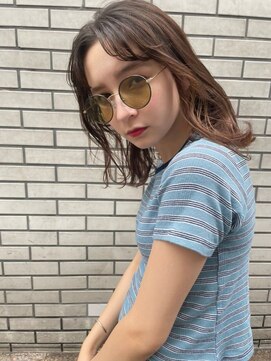 ソエバイリトル(soe by little) 寝癖風ロングボブ