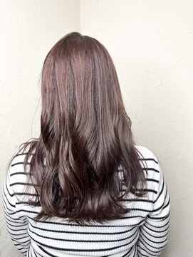 ヘア カンパニー トワ 千葉店(TOWA) 伸ばしかけ！！×冬ボルドー