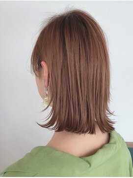 セッテ 学芸大学店(Sette) 外ハネピンクベージュ　　　学芸大学