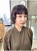 くせ毛風パーマ　ボブパーマニュアンスくるくるパーマ