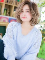 カバーヘア ブリス 大宮西口(COVER HAIR bliss)&nbsp;外国人風ハイライトAラインボブこなれヘアc5大宮10代20代30代