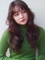 レジュアル(RESSUAL) 切りっぱなしボブエアリーロング美髪ピンクブラウン