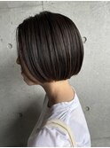 ミニボブ/カール/シアーカラー/姫カット/レイヤーカット/前髪