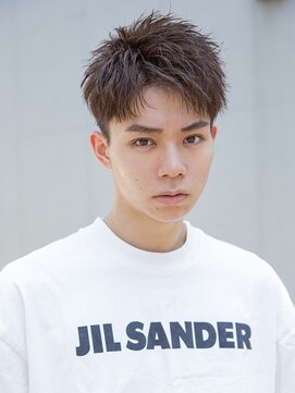 シティ(CITY) 【小久保style】韓国マッシュニュアンスパーマダークアッシュ