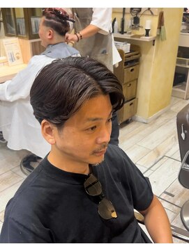 グルーマーズトウキョウ(GROOMER/S TOKYO) サーフカール リバースセンターパート 波巻きツイストスパイラル