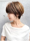 ショートヘア/大人ショート/ショートボブ/30代40代50代/表参道