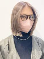 モリオフロムロンドン 松戸店(Morio from London)&nbsp;【松戸　石山】ハイトーンボブ外ハネボブフェイスレイヤー
