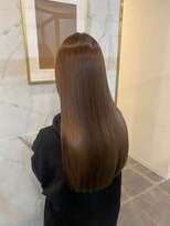 ジーナ 本八幡(Zina)&nbsp;大人かわいい20代30代40代小顔ショコラベージュ　Zina本八幡