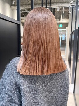 アイティーバイアルバム 八王子店(IT by ALBUM) ミディアム美髪おくれ毛韓国ヘアボブ_ba499271