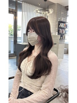 リリー(Lilley) ツヤ感ブラウンカラー