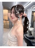 【韓国/小山田】博多/天神/レイヤー/センター分け/ロング/前髪