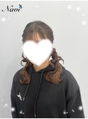 編み込みツイン