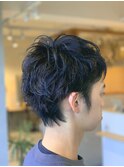 【LIM 岐阜】スパイキーショート/ブルーブラック