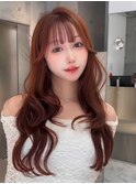 縮毛矯正・ストレート/くびれヘア/夏のヘアアレンジ