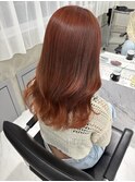 ブリーチなしでオレンジ