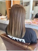 大人美人くびれヘア艶感結べるボブうる艶髪レイヤーカット