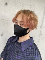 ココロヘアー ウィル 半田山店(Cocolo hair Will) マッシュ×ピンクベージュ