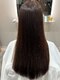 ヘアー ワークス スペースの写真/40～50代から人気◎頭皮に優しいオーガニックカラーや朝のセットが楽になる艶々ストレートで理想の美髪へ☆