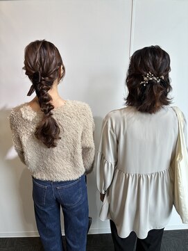 ヘアセット専門サロン by OKINAWA WATABE WEDDING 那覇店 ペアへアセット