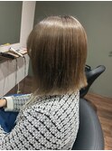 切りっぱなしボブ