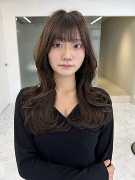 エトワール バイ ヴィンス(etoile by vince) 韓国風/レイヤー/前髪/顔まわり/小顔/2wayバング/髪質改善/縮毛