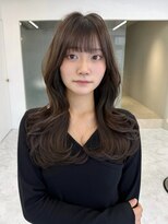 エトワール バイ ヴィンス(etoile by vince) 韓国風/レイヤー/前髪/顔まわり/小顔/2wayバング/髪質改善/縮毛