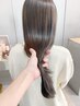 ハイクリアカラー×TOKIOトリートメント×前髪毛先メンテナンスカット ¥13500