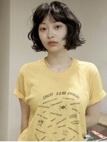 プーネ(puune)&nbsp;顔周りにレイヤーを入れたボブスタイル