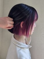 ヘアーアンドネイル ルシア(Hair&Nail Lucia) パープルピンクのインナーカラー