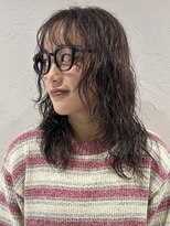 サル(saru)&nbsp;ニュアンスパーマ