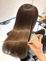リンクヘアー (Link hair) 髪質改善カラー/グレーベージュ
